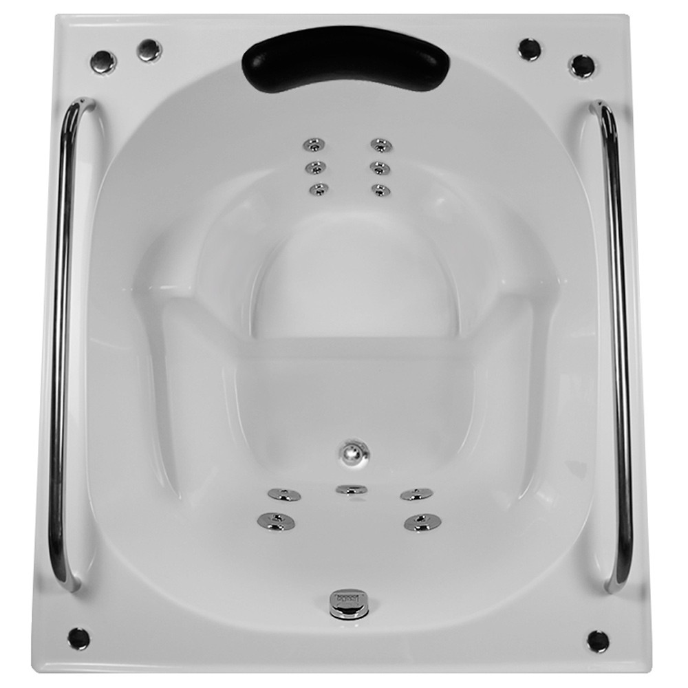 Banheira De Hidromassagem Ofuro Individual Gel Coat Completa Hibis Ii