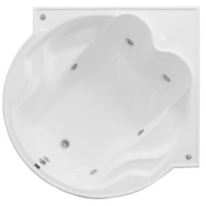 Banheira de Hidromassagem Dupla Gel Coat Padrão Miami