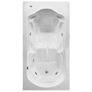 Banheira de Hidromassagem Individual em Acrílico Padrão Gardenia