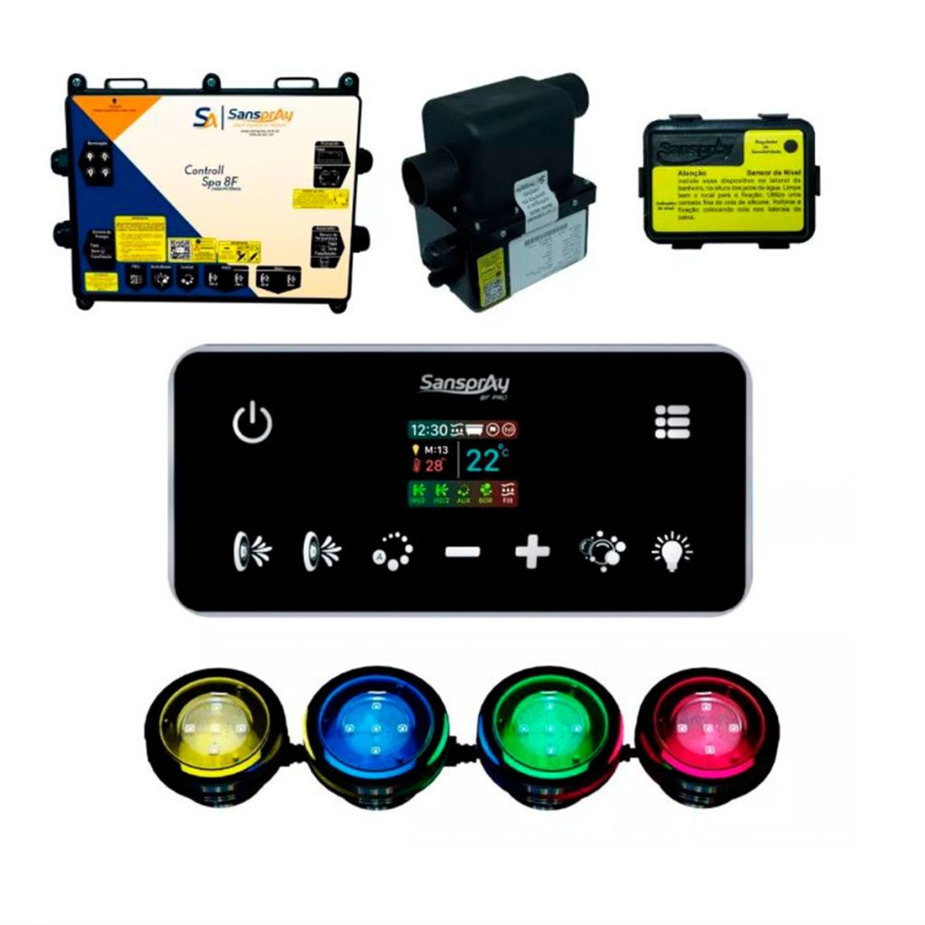 Aquecedor Wifi 8F Pro + Comoterapia Sanspray