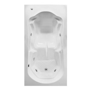 Banheira de Hidromassagem Individual Gel Coat Padrão Gardenia