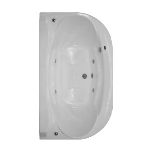 Banheira de Hidromassagem Dupla Gel Coat Padrão Londres
