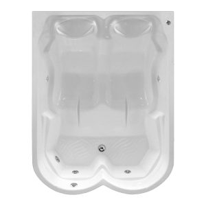 Banheira de Hidromassagem Dupla Gel Coat Padrão Zurique