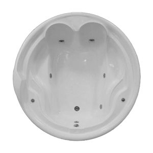 Banheira de Hidromassagem Dupla Gel Coat Padrão Veneza