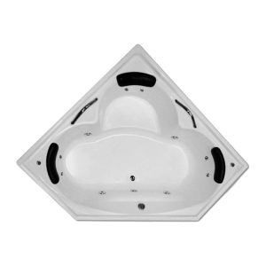 Banheira de Hidromassagem Dupla Gel Coat Luxo Cantoni