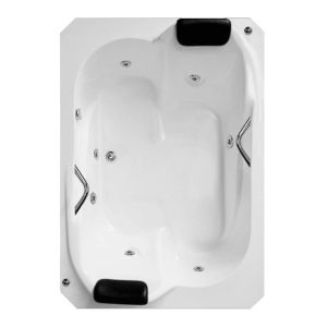Banheira de Hidromassagem Dupla em Acrílico Luxo Munique