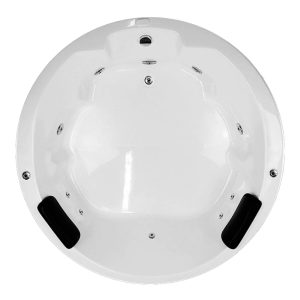 Banheira de Hidromassagem Dupla em Acrílico Luxo Sirius