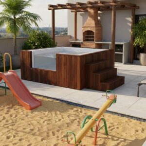 Piscina SPA Gel Coat Padrão Cabo Verde