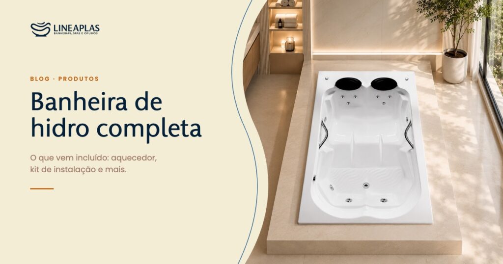 banheira de hidro completa
